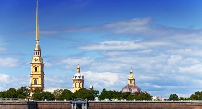 Russia. Petersburg. Peter and Paul Fortress spike.