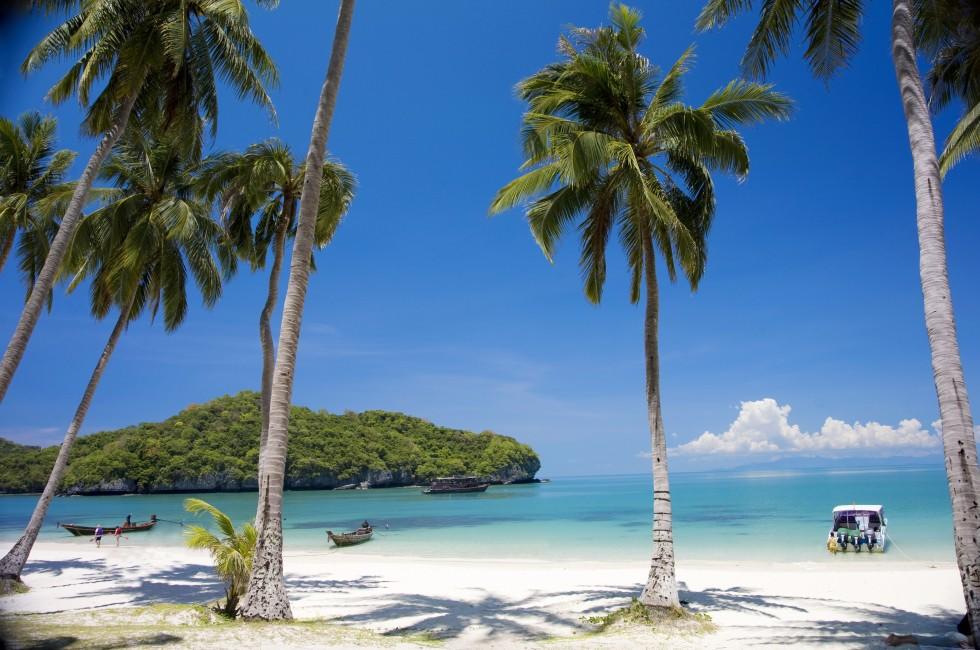 Beach in Angthong national marine park close to Koh Samui, Thailand; Shutterstock ID 92405605; Project/Title: 15 Best Beaches for 2014; Downloader: Melanie Marin