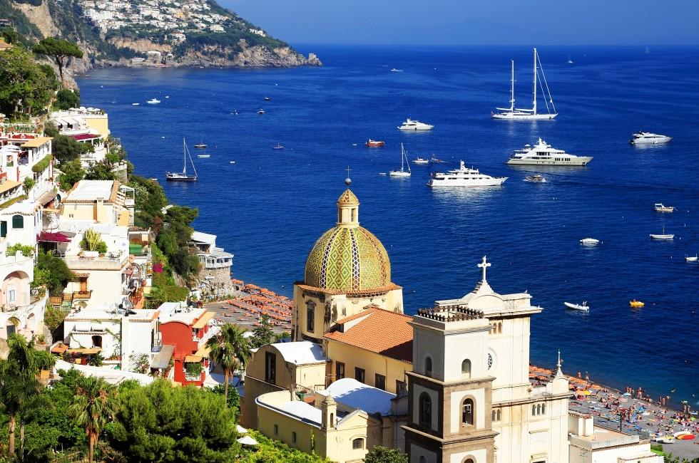 Positano Resort on the Amalfi Coast, Italy, Europe; Shutterstock ID 146856047; Project/Title: Fodor's Essential Europe insert; Downloader: Melanie Marin