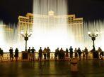 LAS VEGAS - AUGUST 12: Musical fountains at Bellagio Hotel &amp; Casino on August 12, 2012 in Las Vegas. The Bellagio opened October 15, 1998, it was the most expensive hotel ever built at US$1.6 bn.; Shutterstock ID 118422310; Project/Title: City Apps; Do